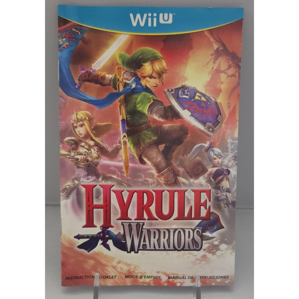 Hyrule Warriors - Nintendo Wii U 2014 - Complete in Box (CIB) W/ Manual - Tested